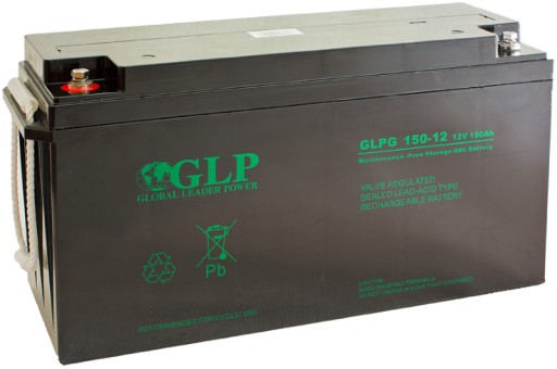 Аккумуляторная батарея гель-гель glpg 150ah 12v glpg150-12 glpg150 источник питания