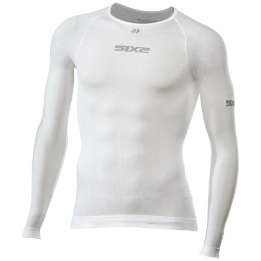 SIXS TS2L BT ultra ľahké tričko s dl. rukávom biela M/L