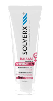 SOLVERX balzam 250 ml CITLIVÁ PLEŤ