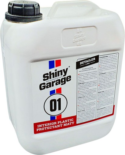 SHINY GARAGE INTERIOR PLASTIC PROTECTANT MATT 5L