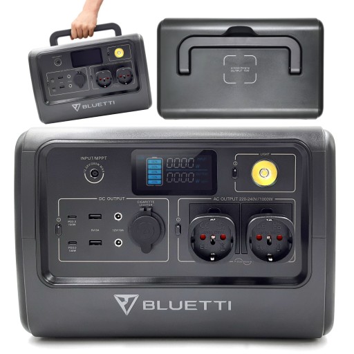 Портативная электростанция bluetti eb70 716wh/1000w