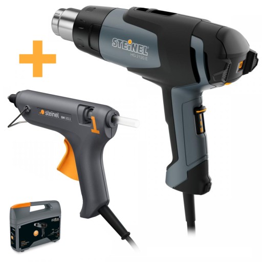 STEINEL HG2120E 2200 Вт ТЕПЛОВА ГАРНА + GlueMatic 1011 ГАН