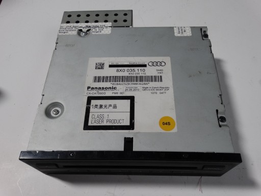 IDEALNA KPL. měnič CD AUDI A4 A8 A6 1