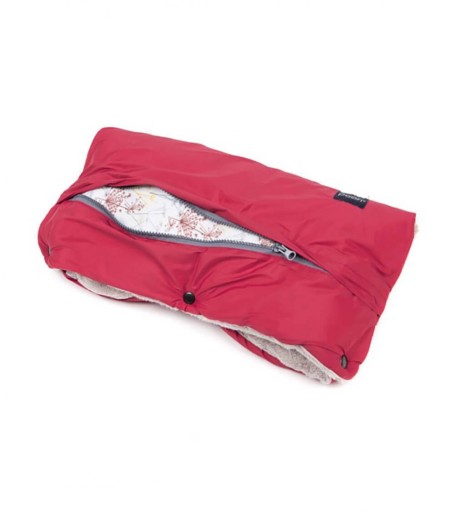 Червона муфта для коляски POOFI