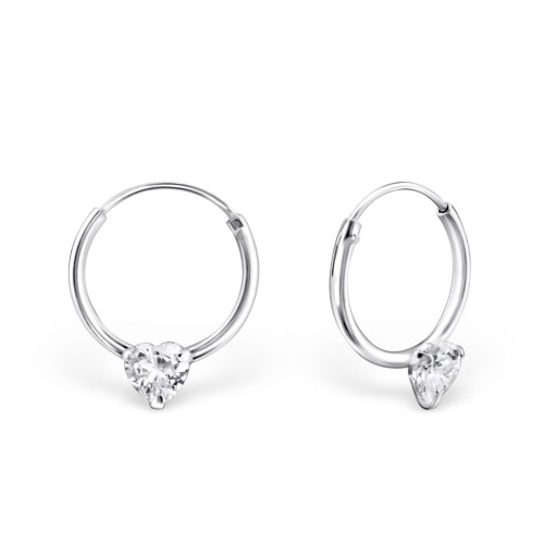 СРІБНІ СЕРЕЖКИ ДЛЯ ДІВЧИНКИ