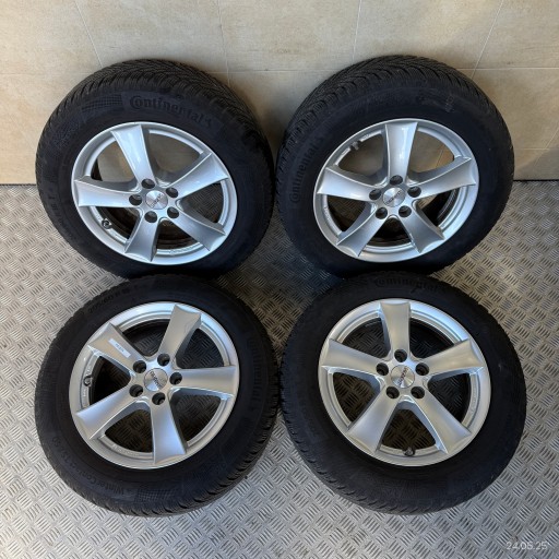 disky DEZENT kola gumy CONTINENTAL 205/60/16" 5MM zimní M+S
