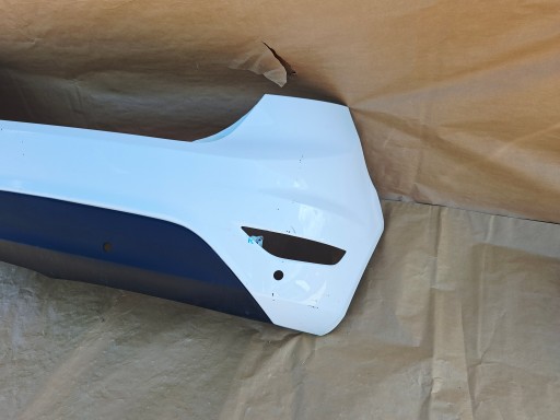 FORD FIESTA MK7 LIFT 2012-2017 Stoßstange heck FROZEN WHITE