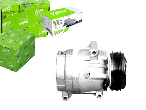699143 - КОМПРЕССОР КОНДИЦИОНЕРА VALEO + ХАЛЯВА