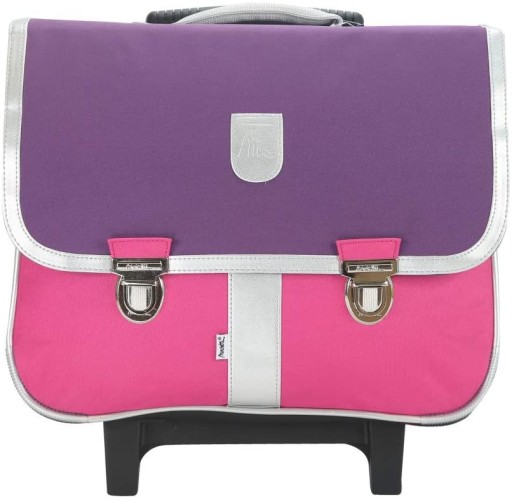 Валіза дитяча MINISERI 20 л Відтінки фіолетового, Відтінки рожевого, Відтінки сірого та срібло