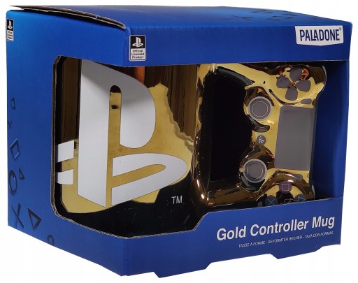 Hrnček PS4 Controller zlatý