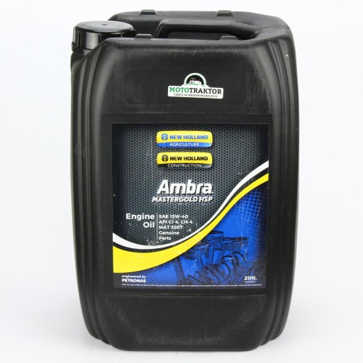 МАСЛО AMBRA MASTERGOLD HSP 15W40 20л NEW HOLLAND