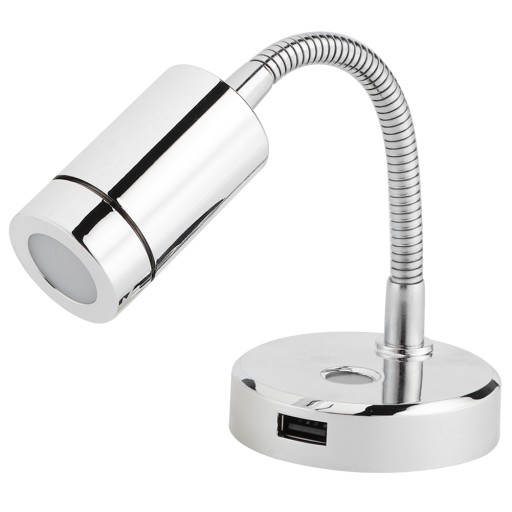 1611200019011 - НАСТЕННЫЙ СВЕТИЛЬНИК 12V LED USB ПОВОРОТНАЯ ЛАМПА