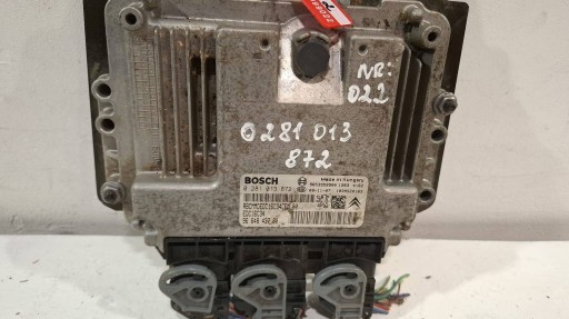 Centralina Motore computer 0281013872 Citroen Peugeot 1.6 HDI
