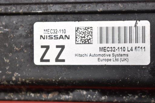 Unité de contrôle Ordinateur Moteur MEC32-110 NISSAN MICRA K12 1.2 16V 65 KM 02-07