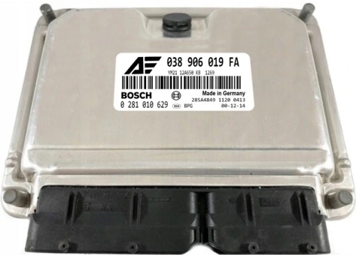 0281010629IMMO - Эбу компьютера vw sharan 1.9 038906019fa 0281010629 immo off