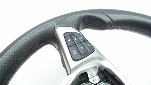 steering wheel, leather MULTI with shifting MERCEDES A W117 CLA W176 AMG A0004603403