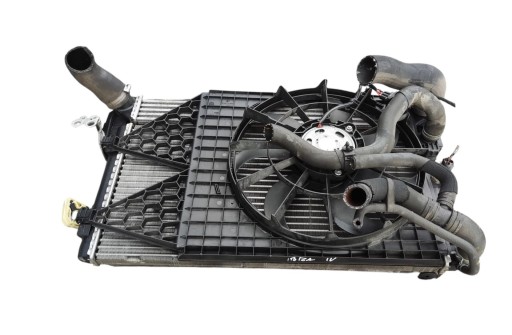 KOMPLET der Kühler Kühler Lüfter SEAT IBIZA IV 6J 1.6 TDI 2008-2012
