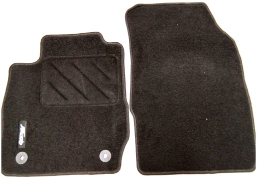 Велюрові килимки спереду і ззаду FORD FIESTA Mk7 12-