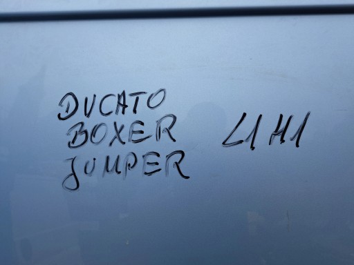 FIAT DUCATO BOXER JUMPER door left sliding complete L1H1