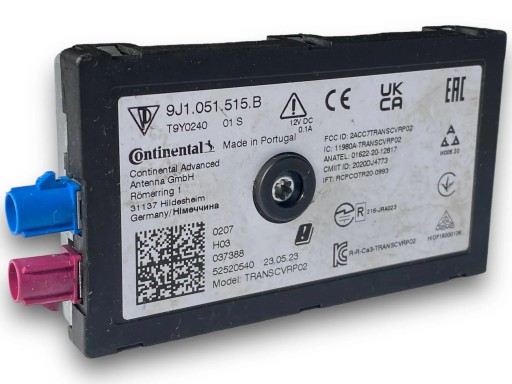 9j1051515b антенний підсилювач porsche taycan