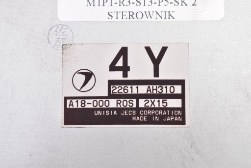 control unit computer of the engine 22611AH310 SUBARU IMPREZA 2 II 2.0 16V 125 KM