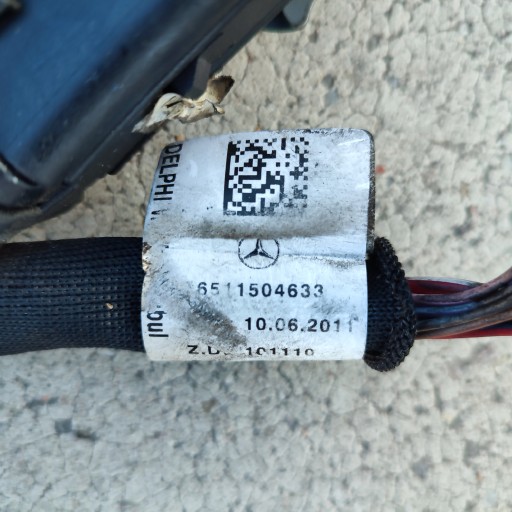 wiring bundle of the engine MERCEDES BENZ 2.2 CDI OM651 6511504633