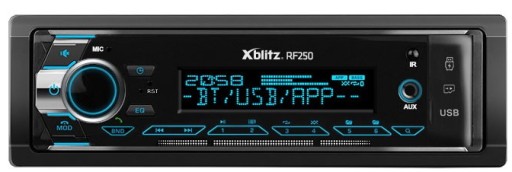 ВЫХОД XBLITZ RF250 АВТОМОБИЛЬНЫЙ РАДИОПРИЕМНИК BLUETOOTH