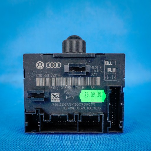 control unit door front left Audi A7 S7 RS7 4G8 4G8959793H