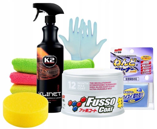 SOFT99 НОВЫЙ FUSSO COAT WAX LIGHT ВОСК IPA ГЛИНА