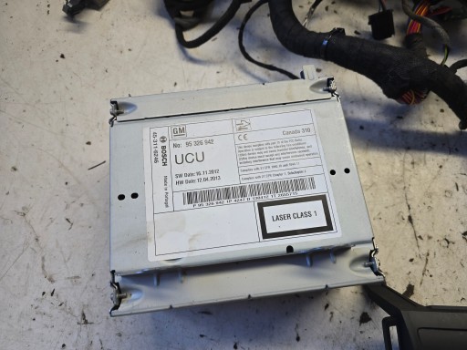 OPEL ZAFIRA C RADIO navigazione NAVI 600 Montaggio EUROPA Originale 95326942