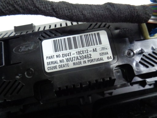 FORD KUGA MK2 PANEL BOUTON CLIMATISATEUR AIR CONDITIONNÉ BOUCHES BUSES DV4T-18C612-AE