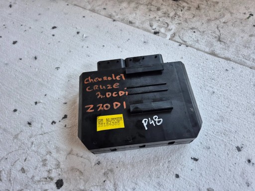 computer control unit of the engine 25184305 Chevrolet Cruze 2.0 DCI