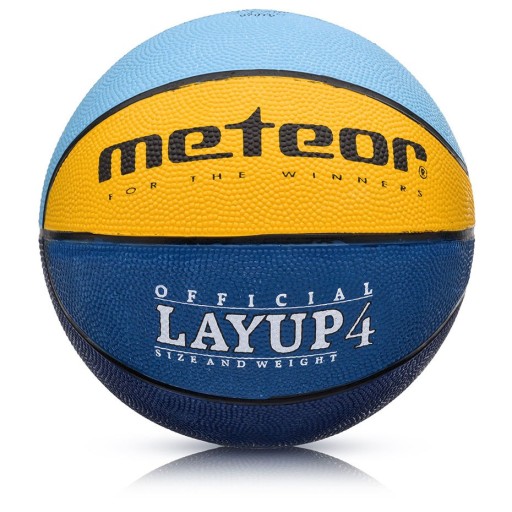 Баскетбольний м'яч Meteor Layup розмір 4