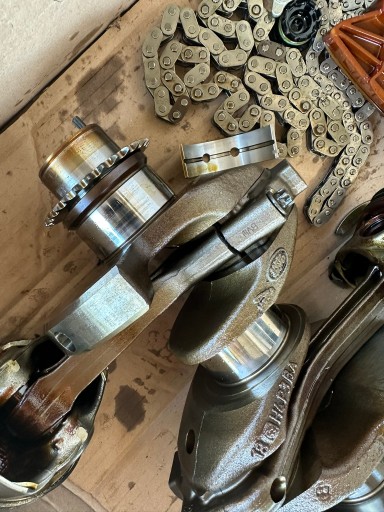 RANGE ROVER SPORT II L494 crank H4P3BA KORBY pistons KOMPLET 2.0B PT204