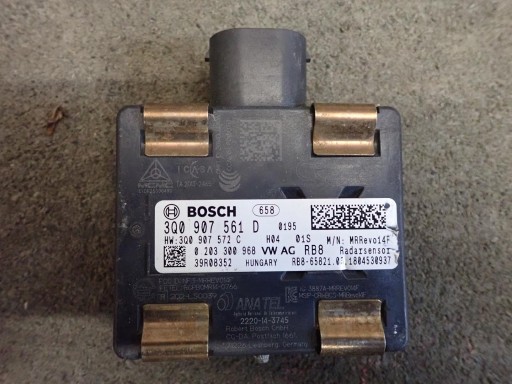 DISTRONIC RADAR VW PASSAT B8 2014- 3Q0907561D