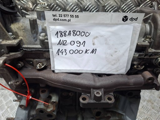 Motore 188A8000 FIAT PANDA II DOBLO e 1.3 JTD 143 TYS PRZEBIEGU
