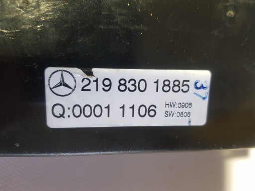 PANEL klími klimatizaci MERCEDES CLS W219