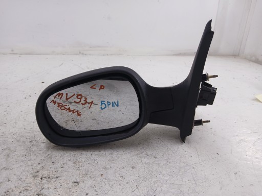 RENAULT MEGANE e SPECCHIETTO RETROVISORE sinistro 5 PIN MV931