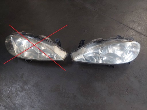 complete front bonnet bumper light fender RENAULT MEGANE and LIFT NV926