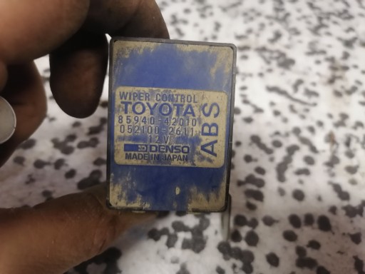 relay of wipers TOYOTA RAV 4 and 85940-42010