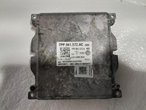 AUDI A4 B9 Centralina modulo LED 7PP941572AC