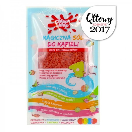 Chlapu Chlap полуничний мус сіль для ванн 40 г