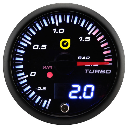599BO-WP - Індикатор наддуву TURBO Auto Gauge WARNING LED