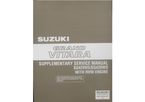 Suzuki Grand Vitara і 1998-2005 TDI ручний ремонт
