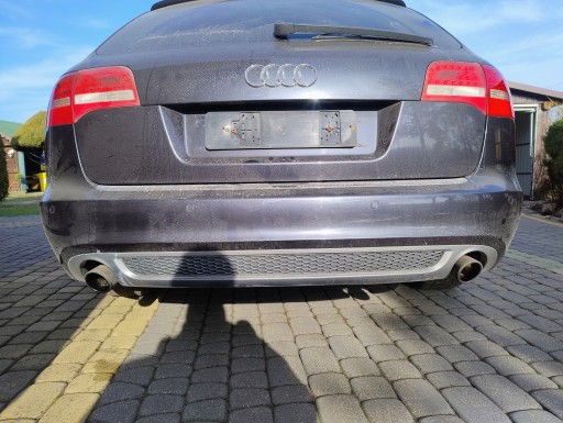 bumper rear part rear PDC LZ7Q AUDI A6 C6 4F LIFT KOMBI 08-12 S-LINE