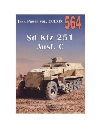 SD KFZ 251 AUSF C nr 654 /Militaria