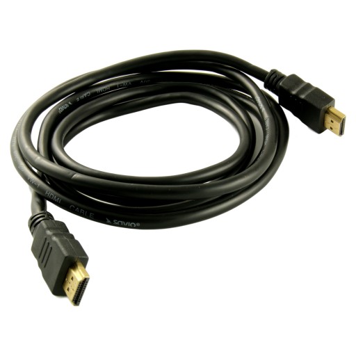 Kabel HDMI-HDMI 3m pozłacany