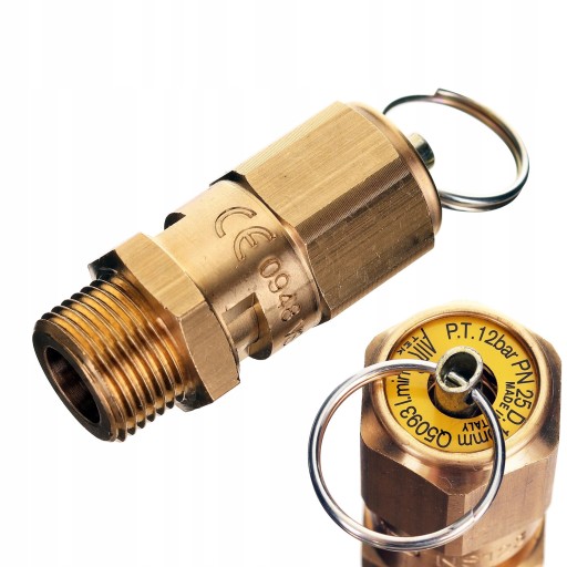 Предохранительный клапан компрессора 3/8 12бар UDT