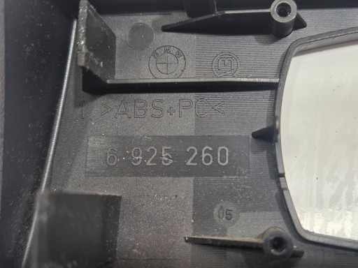 rám PRZELACZNIKA svetiel BMW E60 E61 EU OE 6925260 (0001218)