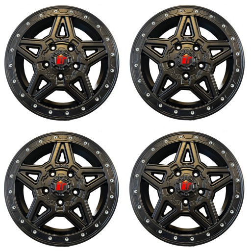 НАБІР ДІСІВ ICE TEC 5/114.3 15X7 4ШТ BEADLOCK POLARIS RZR PRO